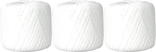 Vista 132 de Hilo de croché Threadart, 100 % algodón, talla 10 Soft pure cotton crochet thread for lace, doilies, amigurumi and crafts. Smooth finish with
