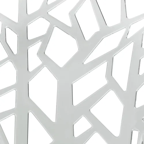 Vista 5 de LeisureMod Cornelia - Silla de comedor de plástico moderna en transparente (juego de 4)