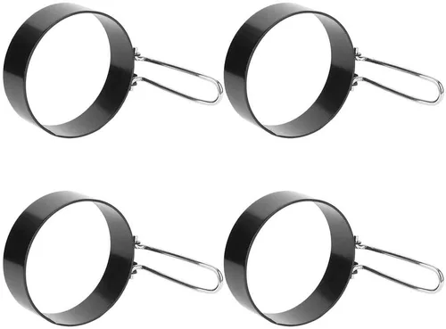 Vista 4 de Egg Ring Set, NonStick Stainless Steel Mould