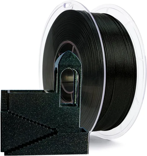 Vista 30 de ZIRO - Rápido cambio de color PLA, filamento translúcido multicolor de 1.75mm, material para impresión 3D, carrete de 1kg, precisión dimensional