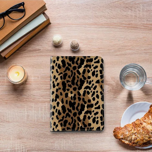 Vista 11 de Funda para tablet Kinlde Fire HD 10 (11ª generación 2021) Fire HD 10 Plus 2021, delgada, de piel sintética, con función atril, función atril