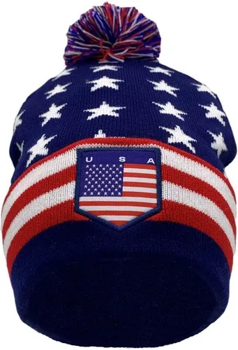 Vista 10 de COUVER Gorro con pompón de equipo de fútbol
