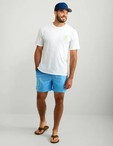 Vista 57 de HUK Mens Fishing Graphic Tee, Performance Short Sleeve, Quick-Dry Bass Bones - Búho nocturno
