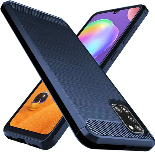 Vista 9 de Osophter Para Galaxy A31 Caso Absorción de Golpes Flexible TPU Caucho Protector Cubierta de Teléfono Celular para Samsung Galaxy A31 (negro)