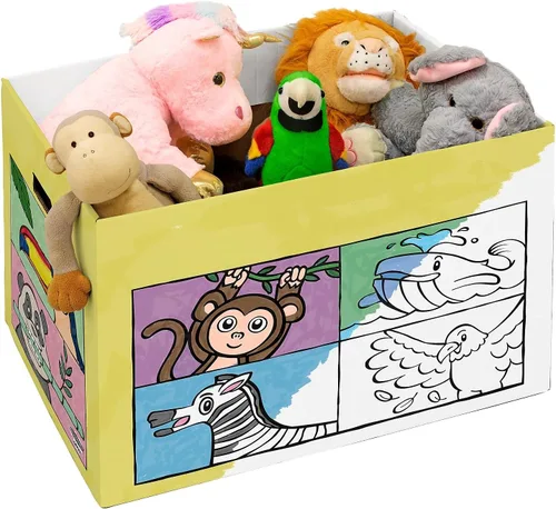 Vista 5 de Bankers Box Color en caja de juguetes de animales