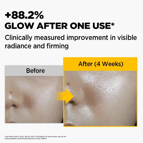 Vista 3 de Primera PRMR Suero Gel Vitatinol Mascarillas de fusión nocturna, para la síntesis de colágeno con vitamina C y retinol, tensado inmediato