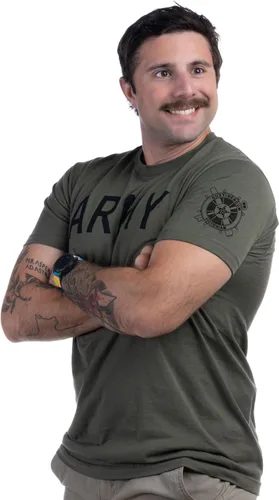 Vista 50 de Army PT Style Shirt - U.S. Military Physical Training Infantry Veteran Workout T-Shirt
