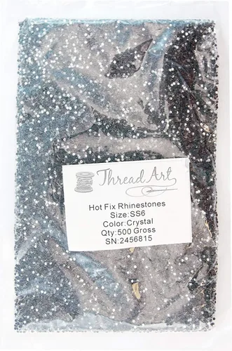 Vista 33 de Threadart Diamantes de imitación de fijación caliente a granel citrino - SS6 (0.079 in) - 72000 piedras - 500 unidades brutas a granel
