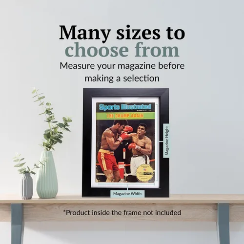 Vista 51 de Creative Picture Frames - Marco de fotos para revistas Sports Illustrated, de 8 x 10.5 pulgadas, adecuado para ediciones de coleccionista