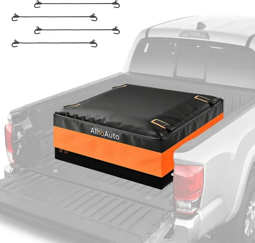 Vista 9 de 26 Cubic Feet Truck Bed Cargo Bag, Waterproof with Heavy Duty PVC