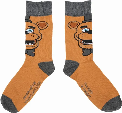 Vista 5 de Bioworld Calcetines casuales para adultos Five Nights at Freddy's, Multi colorido