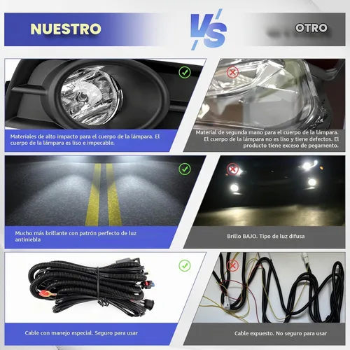 Vista 7 de Cruze - Luz antiniebla 2011 2012-2014 – RP notable potencia, parachoques de conducción antiniebla para 2011 2012 2013 2014 lente transparente cromo