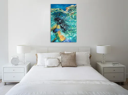 Vista 2 de Jaxson Rea "Esmeralda Gallery Wrapped Canvas by Chiara Magni, 10" x 15