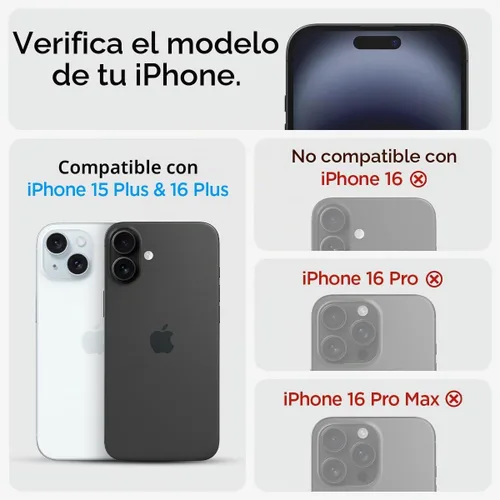 Vista 2 de Spigen Protector de pantalla de vidrio templado [GlasTR EZ FIT - Privacidad] Diseñado para iPhone 16 Plus/iPhone 15 Plus [2 unidades]