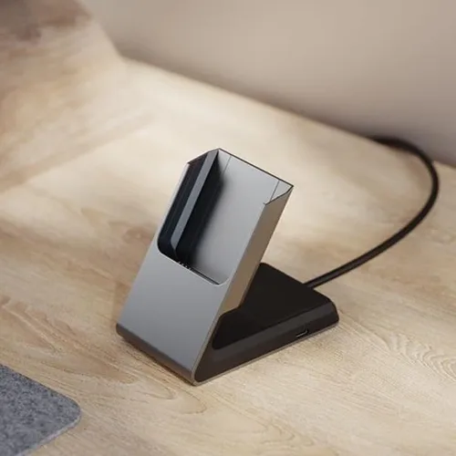 Vista 5 de ALOGIC Matrix - Base de carga magnética universal 2 en 1 para iPhone 15 Pro Max, 15 Pro, 15 Plus, 15, 14, 13, 12, Airpods Pro, estación de carga