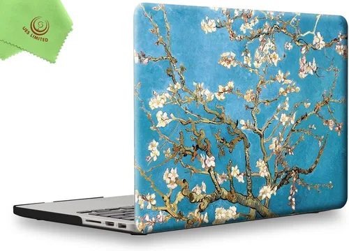 Vista 49 de UESWILL Funda de Carcasa Rígida Mate Compatible con MacBook Pro (Retina, 13 pulgadas, principios de 2015/2014/2013/finales de 2012), Modelo Negro