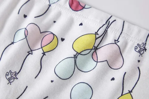 Vista 5 de Cadidi Dinos Ropa interior de algodón suave para bebés y niñas pequeñas