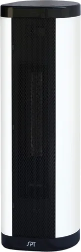 Vista 2 de SPT SH-1516D PTC Ventilador Torre/Zócalo Estilo Calentador de Espacio con Control Remoto (Uso Vertical u Horizontal)