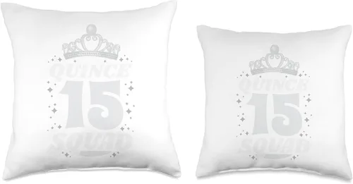 Vista 3 de Sweet 15 - Almohada mexicana para fiesta de cumpleaños de quinceañera, Quince 15