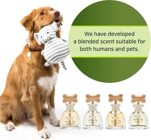 Vista 4 de EVENDAY Oh My Silly - Difusor de varillas apto para mascotas, alimentado por AromaGuard y aceites aromáticos del Reino Unido, neutralizador
