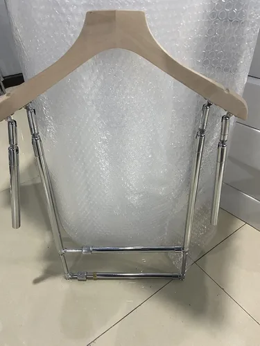 Vista 7 de Maniquí con forma de maniquí completo para colgar ropa con ranuras para los hombros, ganchos de exhibición en forma de cuerpo para armario