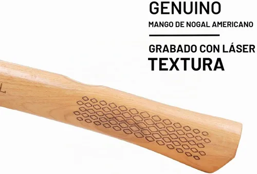 Vista 5 de REAL STEEL Martillo de garra curvada de cabeza magnética de 16 onzas con mango de madera de nogal garra con cara lisa 0401