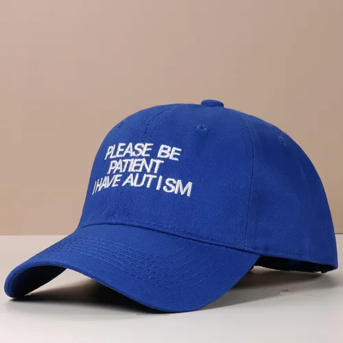 Vista 4 de YUNXIYYDS Please Be Patient I Have Autism Sombrero