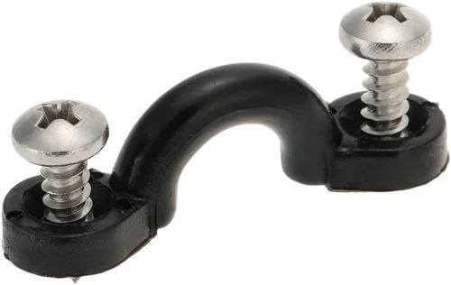 Vista 4 de Docooler Juego de 10 trabillas elásticas de nailon para cubierta con 20 tornillos para barco, kayak, cubierta