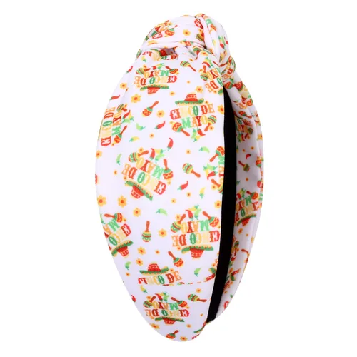 Vista 206 de YAHPERN Diadema para el día de San Valentín para mujer, colorida diadema de algodón con estampado de corazón de conversación XOXO Love, diadema