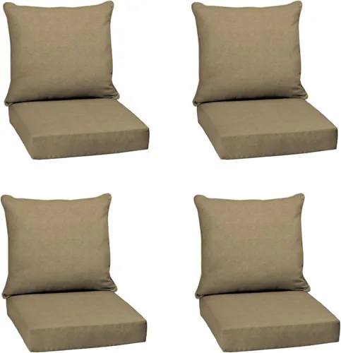 Vista 53 de Arden Outdoor Deep Seat Cushion Set, 24x24, Aqua