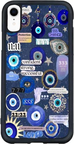 Vista 199 de Funda de teléfono Qizijio estilo azteca a prueba de golpes y protectora para iPhone 7/8/SE