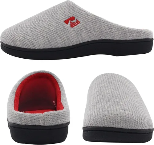 Vista 3 de RockDove - Pantuflas para mujer originales con espuma viscoelástica y dos tonos
