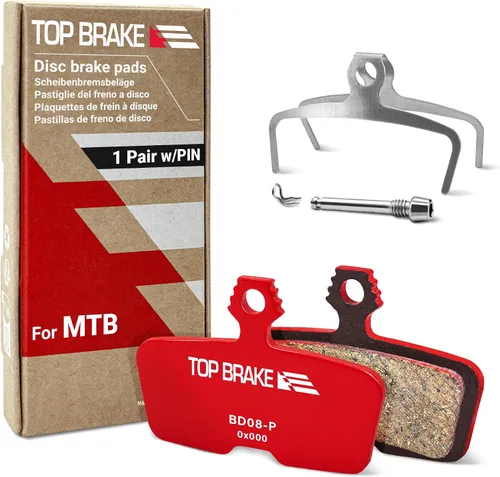 Vista 11 de TOP BRAKE Pastillas de freno de disco compatibles con SRAM Code R RE RSC, DB8, Motive, AVID MTB eMTB Downhill Trail All Mountain Enduro Cycling