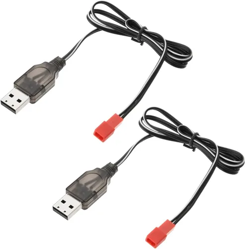 Vista 9 de Fielect Cable de carga USB positivo SM-2P para coche RC 3.6V 250mA Ni-MH Ni-CD batería
