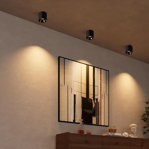 Vista 7 de Aisilan - Foco LED Downlight regulable de 18 W para interiores, cilindro de aluminio, puntos direccionales de techo, sin parpadeo, 3000 K, para Negro