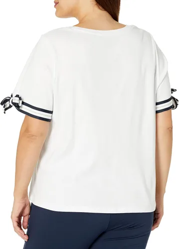 Vista 2 de Tommy Hilfiger Camiseta casual elevada para mujer