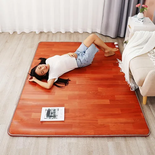 Vista 9 de Electric Heating Pads w/Adjustable Temperature & Timer, Heated Floor Mats, Electric Carpet Area Rug, Under Desk Foot Warmer Electric Space