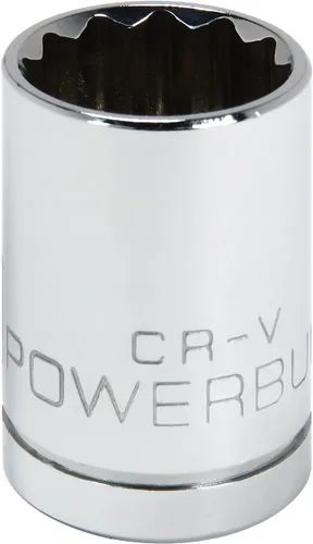 Vista 17 de Powerbuilt 642303 1/2" Dr. 12 Pt. SAE Socket estándar, 11/16