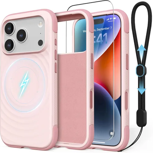 Vista 14 de GOODVISH Funda magnética para iPhone 18 Pro / iPhone 17 Pro, antideslizante