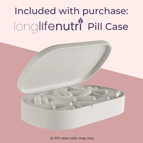 Vista 12 de LongLifeNutri Eggshell Membrane 500mg - Suplemento orgánico NEM para la función articular y comodidad, 240 cápsulas vegetarianas, suministro para 8