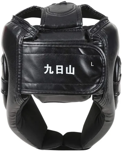 Vista 3 de Wesing - Tocado profesional de boxeo Muay Thai artes marciales entrenamiento sin mejillas