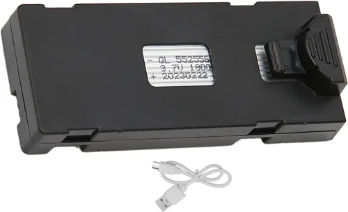 Vista 6 de Pssopp Batería de repuesto para dron, batería de litio ligera de 1800 mAh, potencia recargable compacta para E88 E88 Pro E99 P1 P5 E525 Quadcopter
