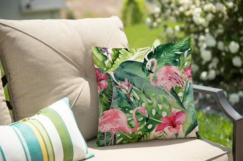 Vista 19 de Solekla Funda de almohada cuadrada de lino y algodón con flores blancas y negras, funda de cojín decorativa para sofá de 18 x 18 pulgadas Sl157