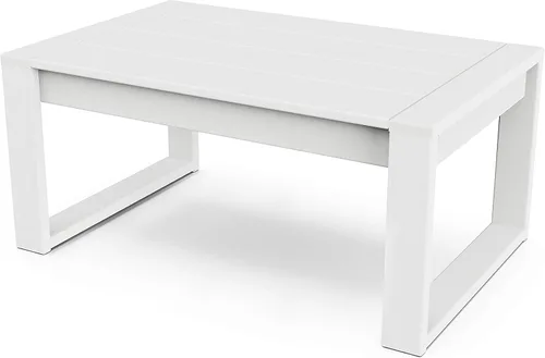 Vista 5 de POLYWOOD® Mesa de centro Edge, gris pizarra Pizarra gris
