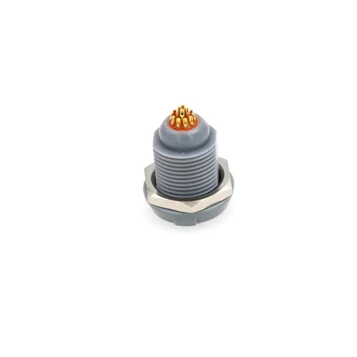 Vista 8 de 1P plástico PAG PKG enchufe enchufe Push Pull Auto bloqueo Hold Conector 2 Pin Plug macho para médico