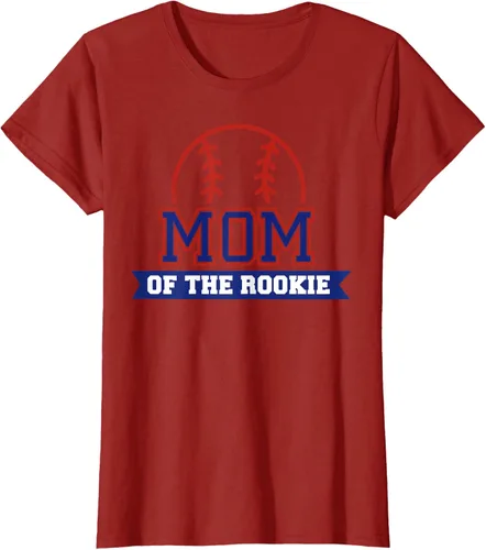Vista 78 de Mom of Rookie - Camiseta de béisbol para primer cumpleaños, Blanco