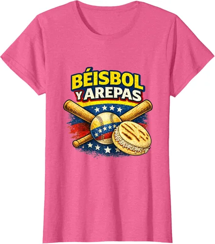 Vista 99 de Camiseta Beisbol y Arepas Venezuelas Baseball Pride Team 2026