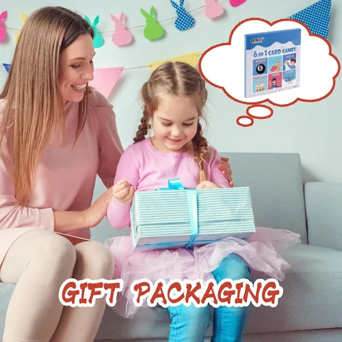 Vista 5 de GSE 6 Decks Juegos de cartas para niños pequeños, niños y niñas a partir de Multicolor