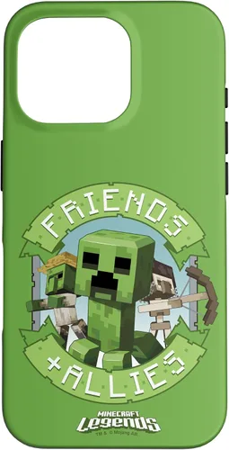 Vista 20 de Minecraft Legends Friends & Allies Mobs - Carcasa para iPhone 17