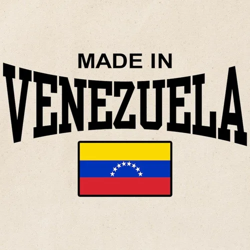 Vista 2 de CafePress Made In Venezuela Tote Bag Reutilizable Natural Beige Lona Bolsa de Compras